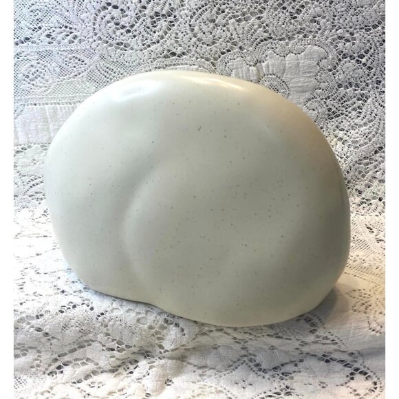 Vintage Flambo Country Collection Ceramic Sleeping Cat Figurine - Ivory With Bro - Picture 7 of 8